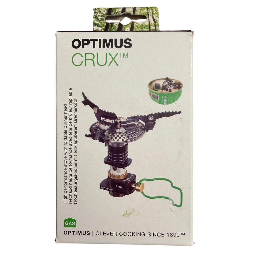 Optimus Crux High Performance Cooking Stove New Portable Lightweight Camping